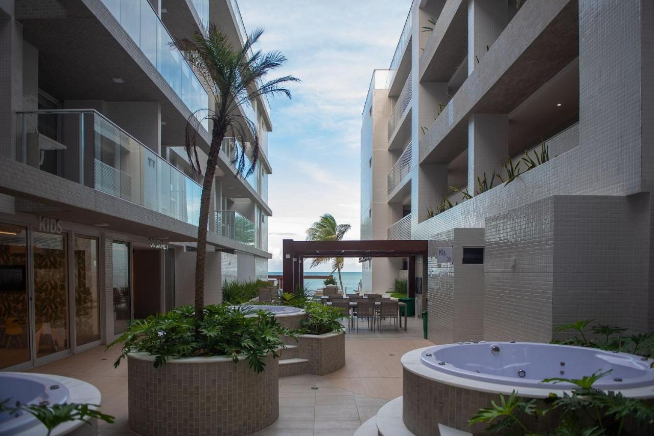 Branco Haus - Pe Na Areia Do Caribessa Appartement João Pessoa Buitenkant foto