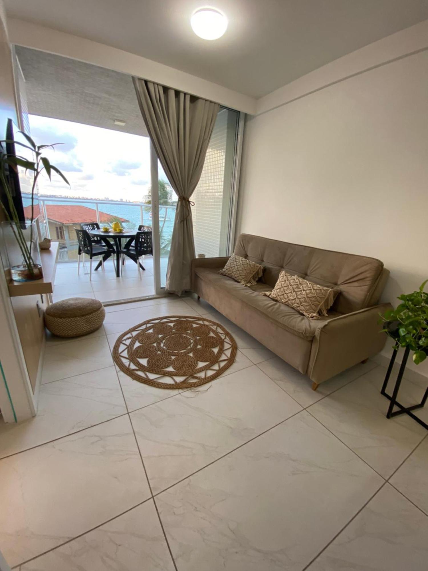 Branco Haus - Pe Na Areia Do Caribessa Appartement João Pessoa Buitenkant foto