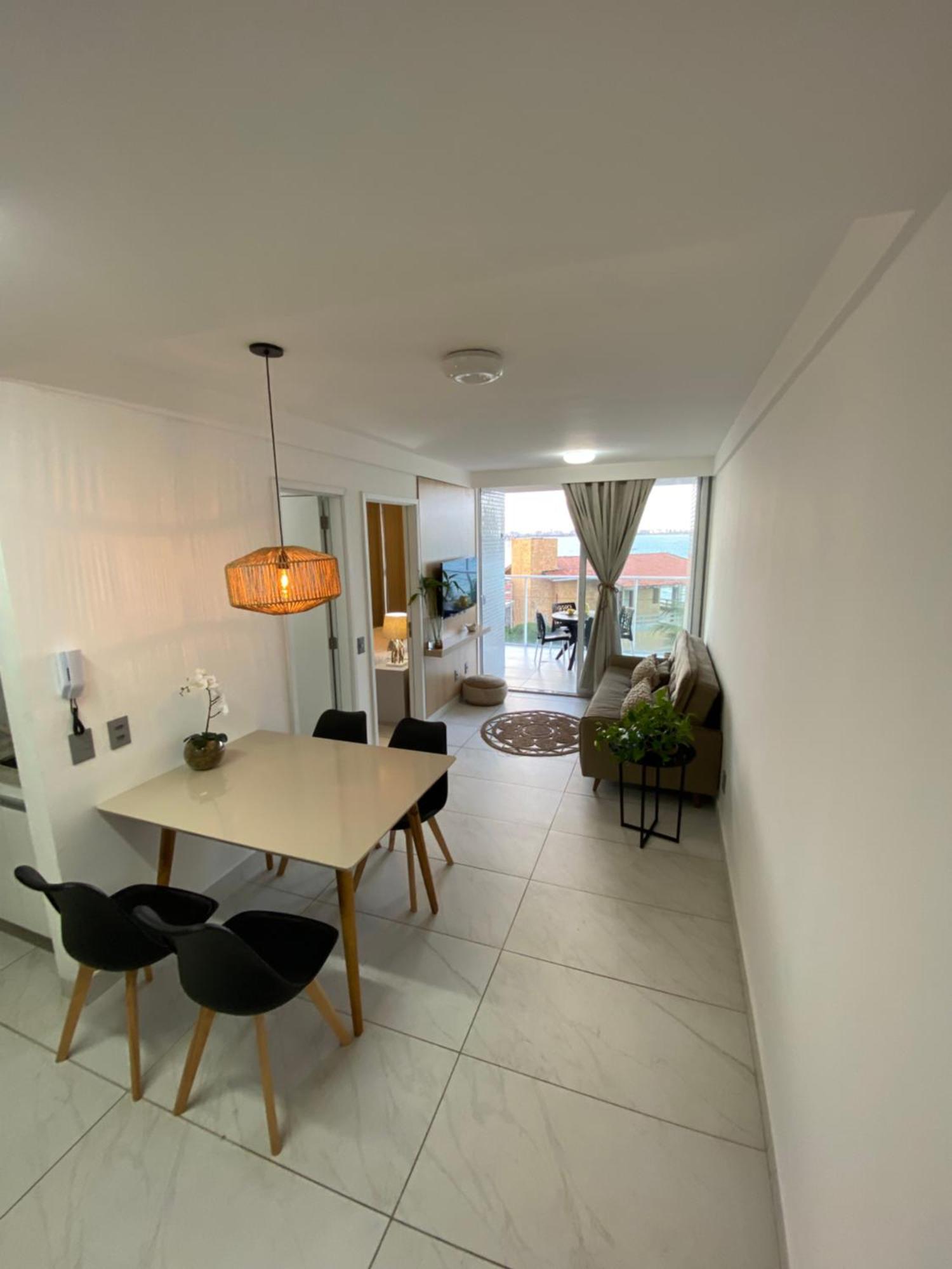 Branco Haus - Pe Na Areia Do Caribessa Appartement João Pessoa Buitenkant foto